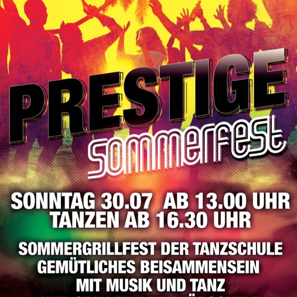 Sommergrillfest im Prestige am 30.7.2023
